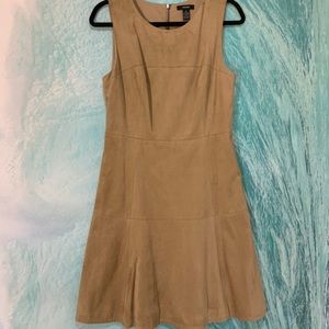 ✨Alfani- Suede Dress size 8 fit & flare